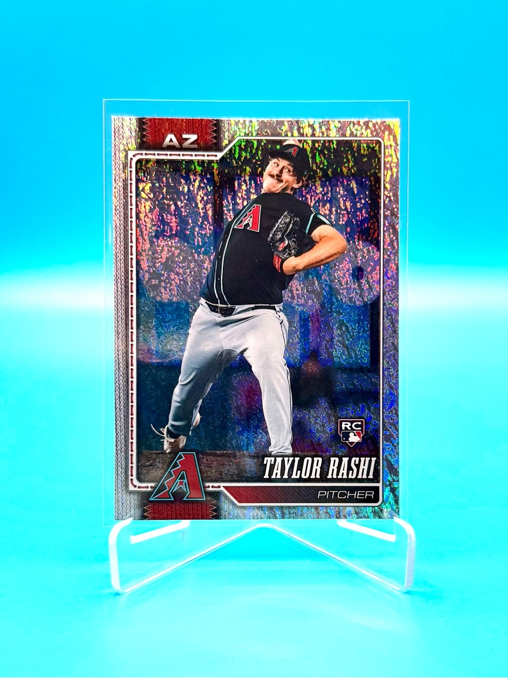 2026🔥Taylor Rashi🔥Topps Series 2🔥Shimmer RC! 🤩 #615 Diamondbacks!